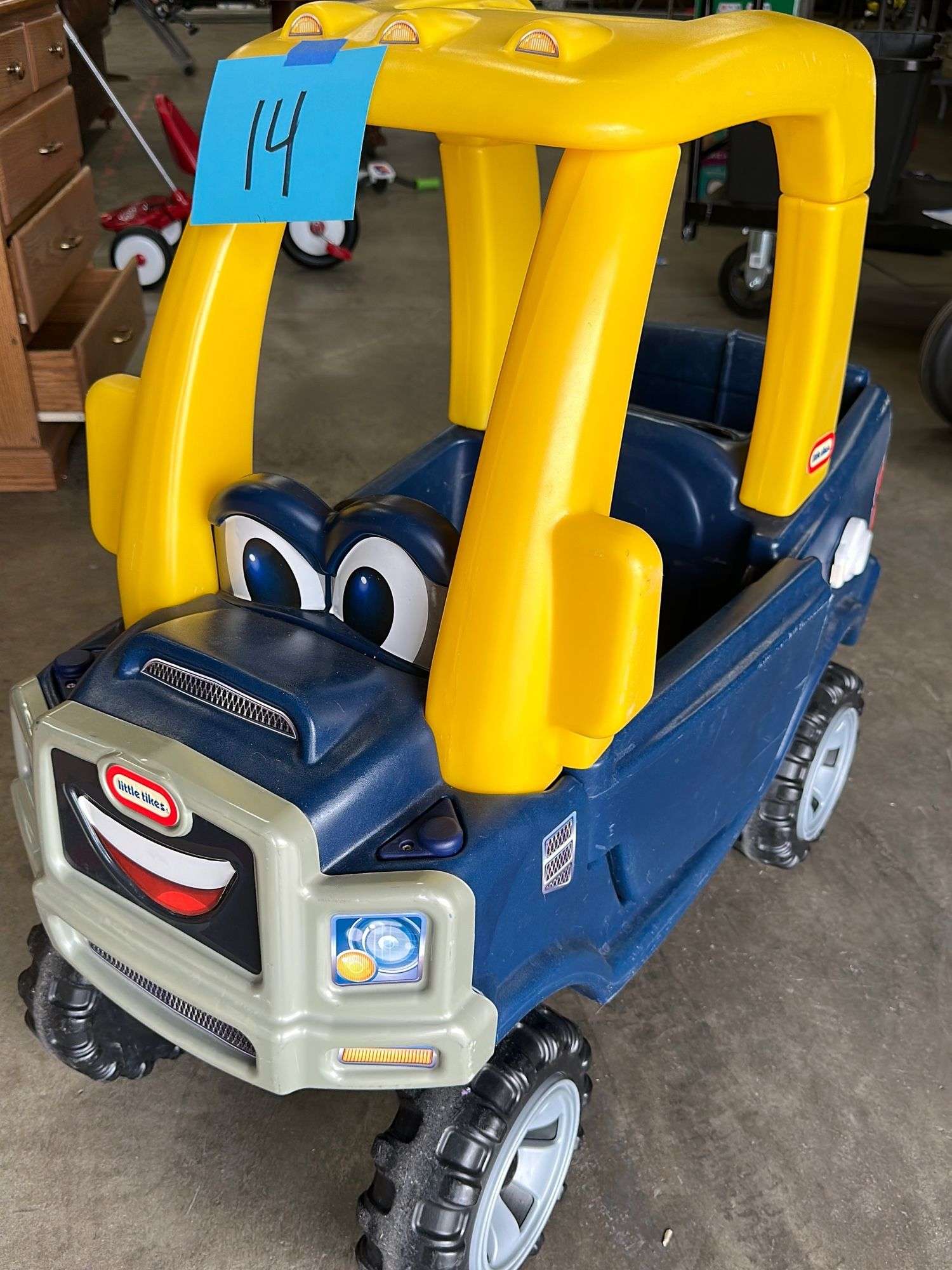 Little tikes yellow pedal hot sale car